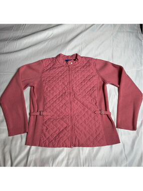 Women's J.H. Collectibles Quilted Jacket Pink XL